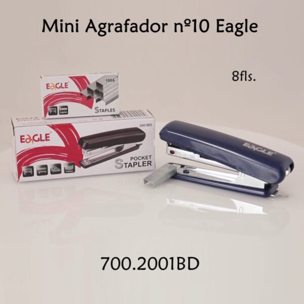 Agrafador Mini Eagle nº10 - 8fls.