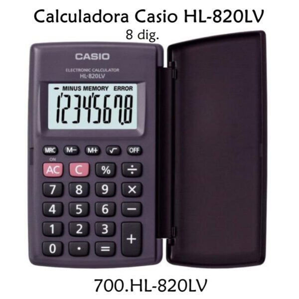 Calculadora Casio 8 Dígitos