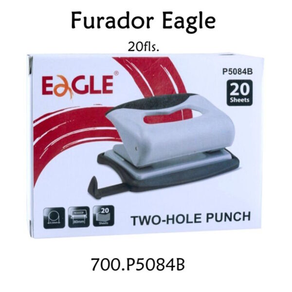 Furador Eagle Cinza 20 Fls.