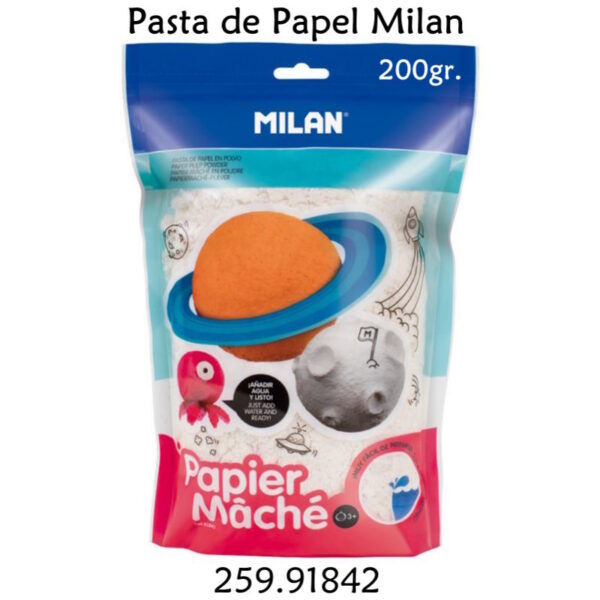 Pasta de Papel Milan 200gr.