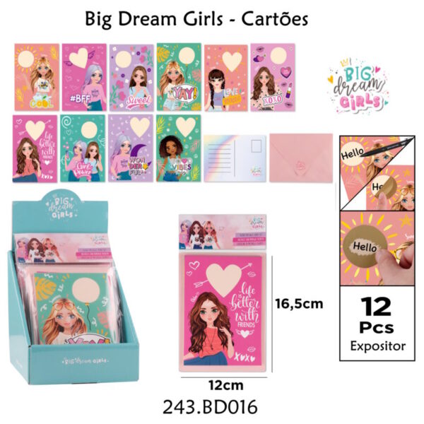 Cartões - Big Dream Girls