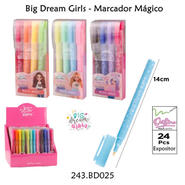 Marcador Mágico - Big Dream Girls