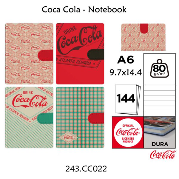 Note Book - Coca Cola