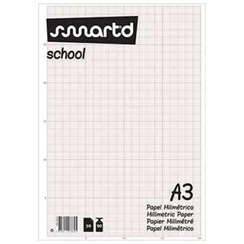 Papel Milimetrico A3 - 50fls.
