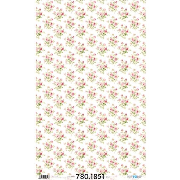 Papel Arroz 54x33 Botanic Roses