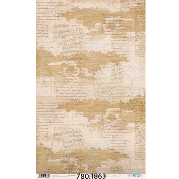 Papel Arroz 54x33 Somewhere Over Vintage Letters