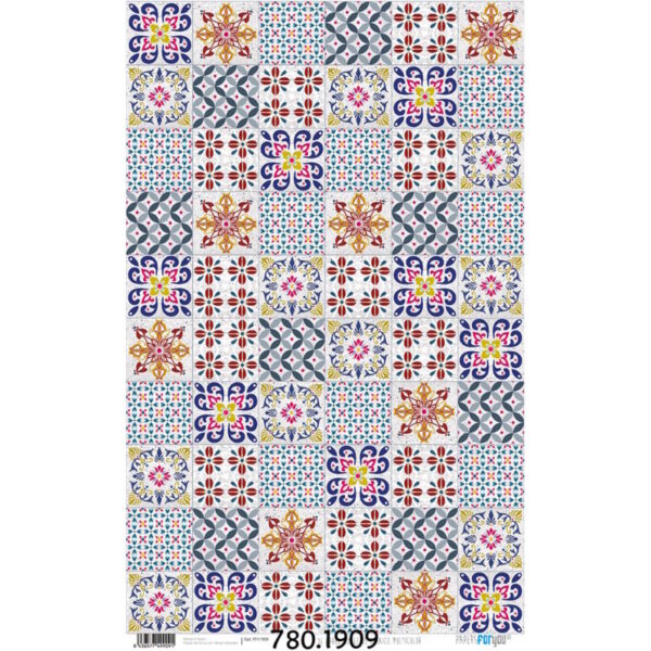 Papel Arroz 54x33 Azulejos