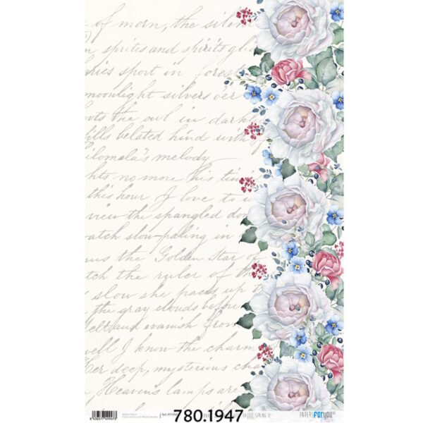 Papel Arroz 54x33 Sweet Pastel Spring II