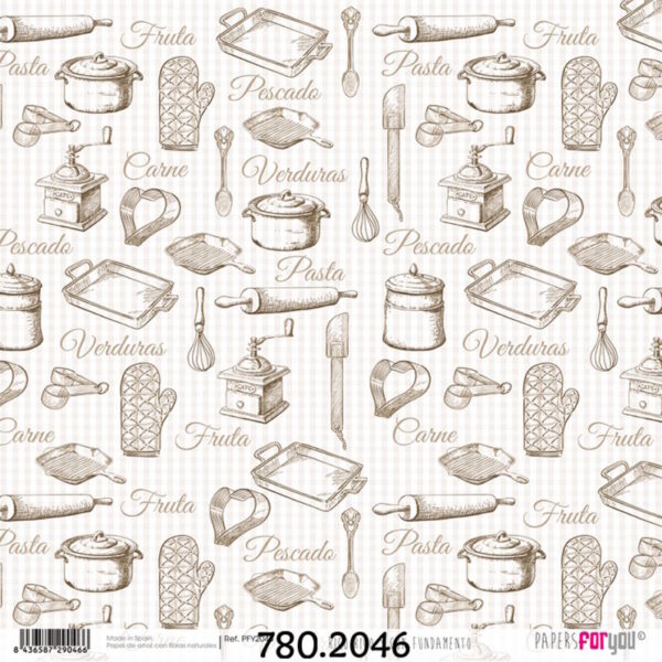 Papel Arroz 30x30 Rico Rico Con Fundamento