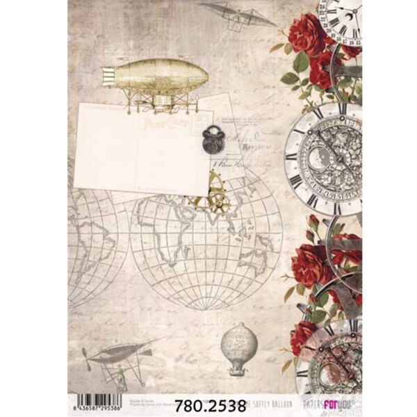 Papel Arroz 30x21 Killing Me Softly Ballon