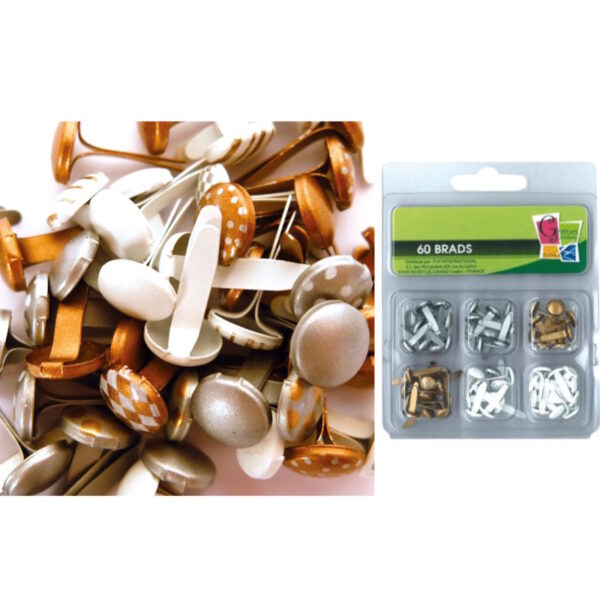 Ataches Ouro/Prata 60un.