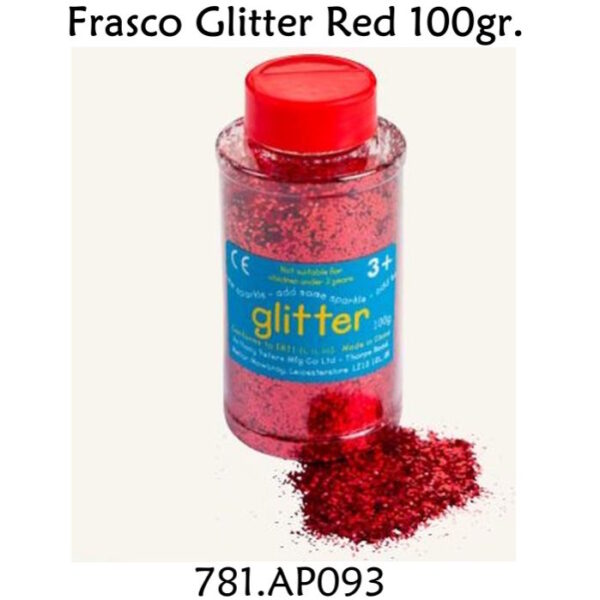Glitter Red 100gr.