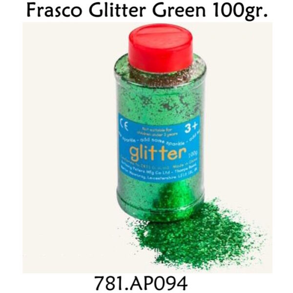 Glitter Green 100gr.