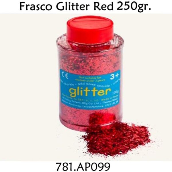 Glitter Red 250gr.