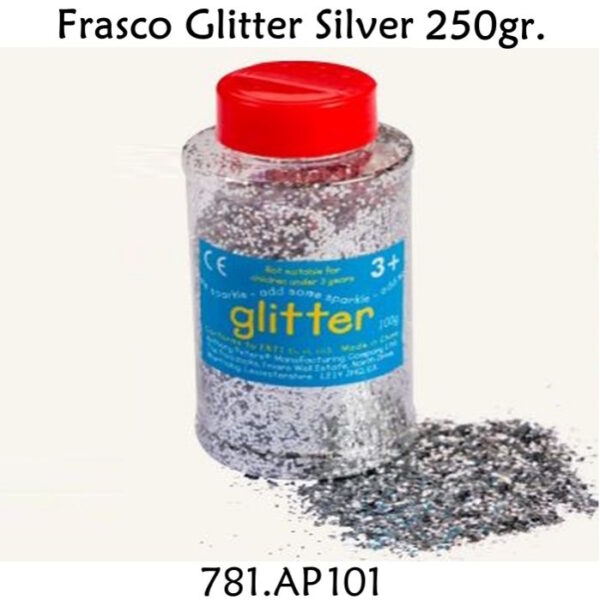 Glitter Silver 250gr.