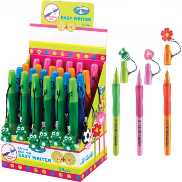 Esferográfica Ergonómica 1.0mm Exp. 24un.