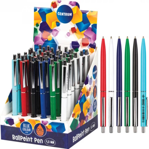 Esferográfica Smart Oil Ink Blue 1.0mm Exp. 36un.