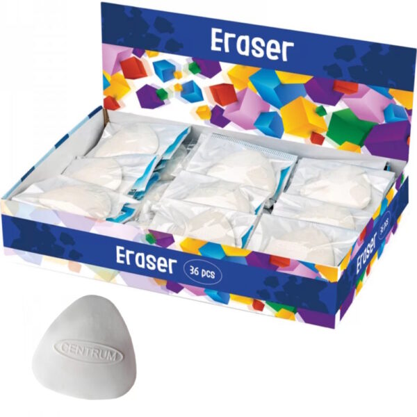 Borrachas Triangulares 40x40mm - Exp. 36un.