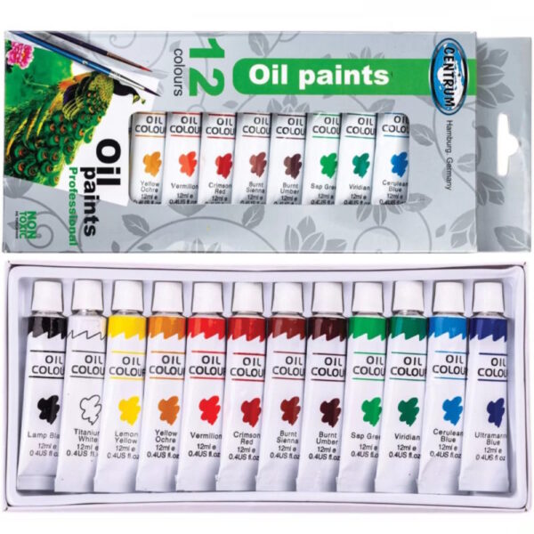 Oil Tubo Metal 12x12ml.