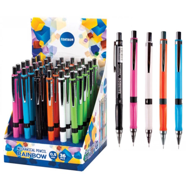 Lapiseiras Rainbow 0.5mm - Exp. 36un.