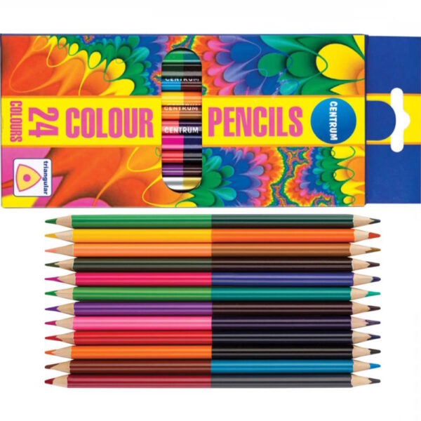 Lápis Dupla Cor Art - 177mm Cx.24un.