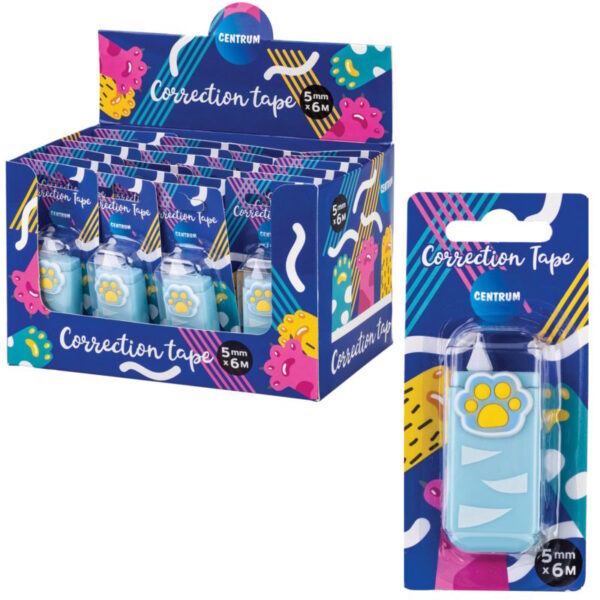 Fita Corretora 5mmx6Mts. - Cx.24un.