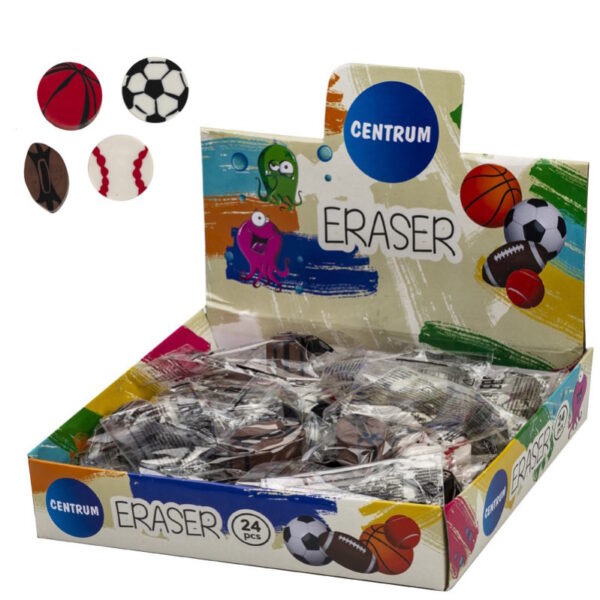 Borrachas Balls 27x13mm - Exp. 24un.