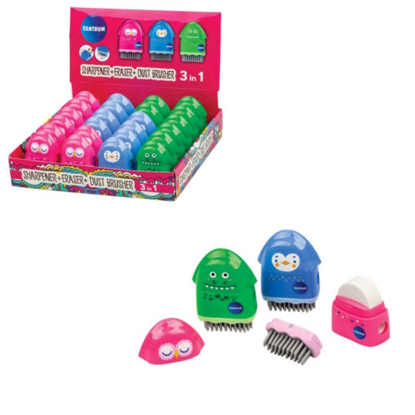 Afia / Borracha / Escova Limpeza - Exp. 24un.