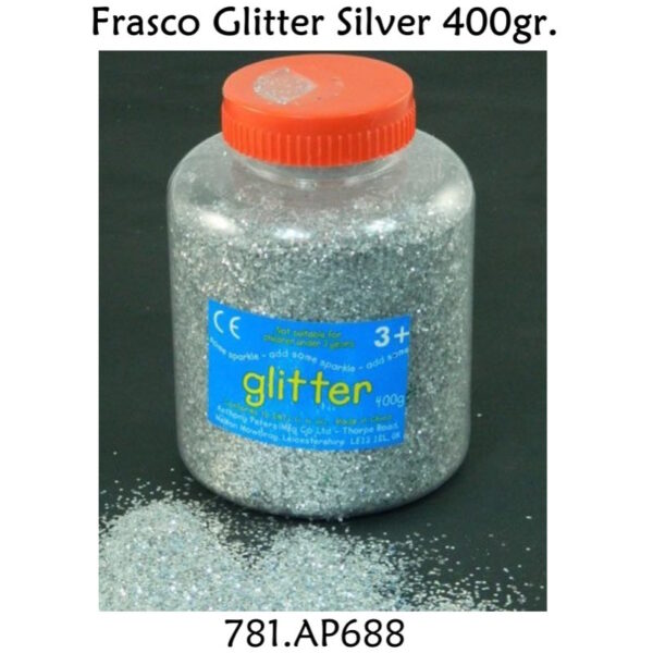 Glitter Silver 400gr.