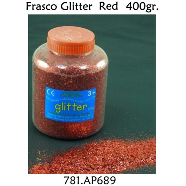 Glitter Red 400gr.