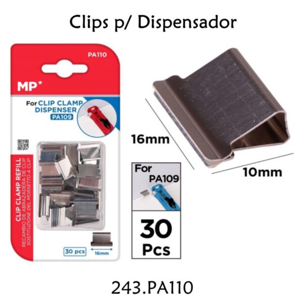 Clips p/ Dispensador