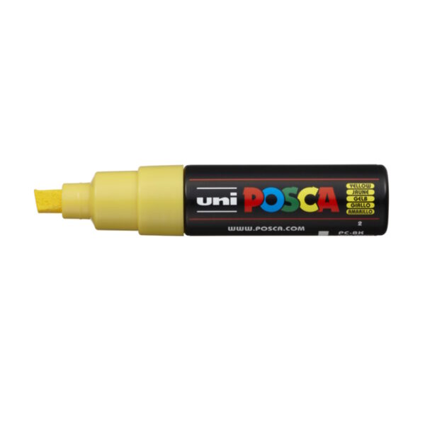 Marcador Posca PC-8K Amarelo 2