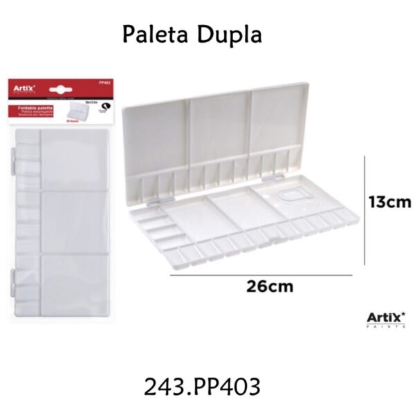 Paleta Plástica Dupla