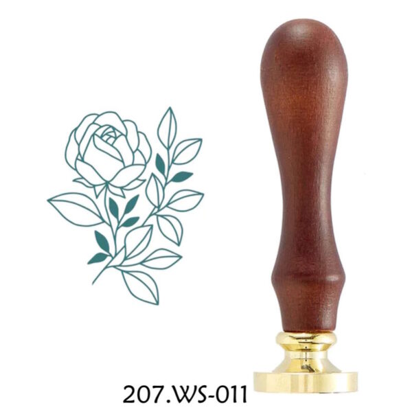 Sinete Flor Rosa Spellbinders