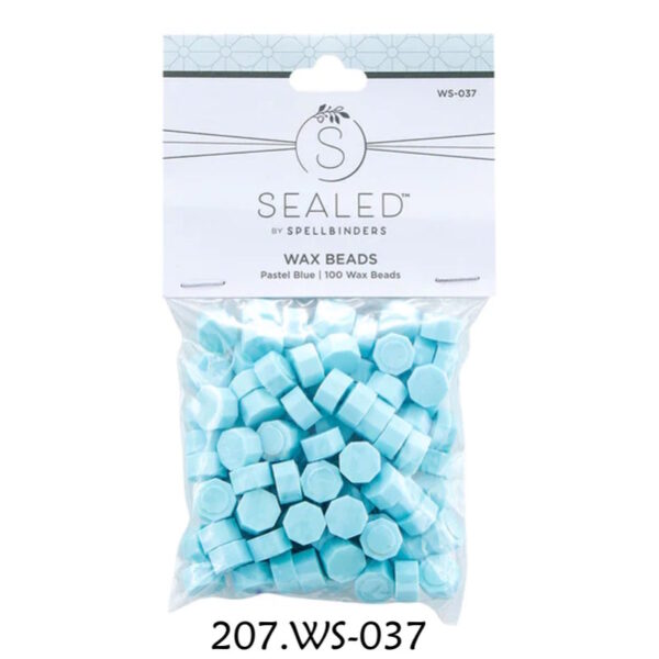 Lacre Azul Pastel 100un.