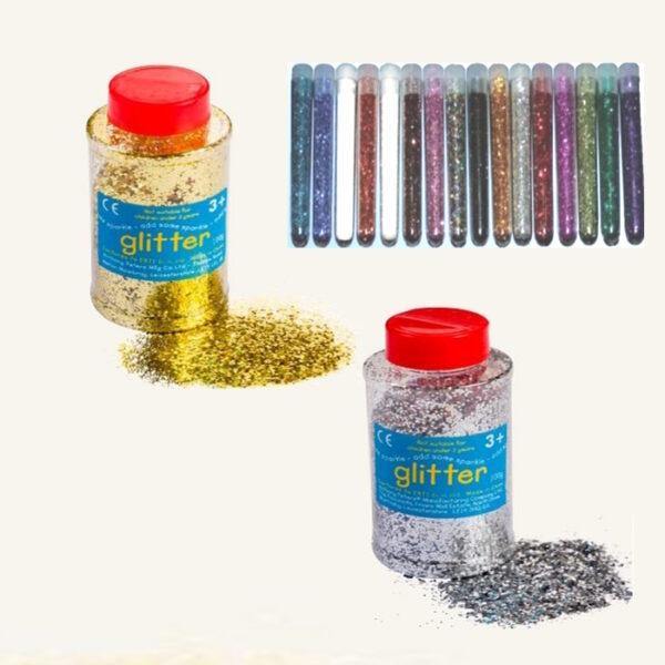 Purpurinas e Glitter