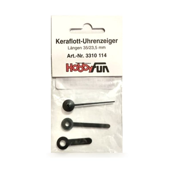 Ponteiros Pretos 45/95mm - 3un.