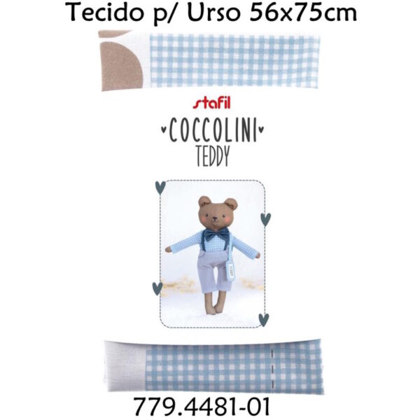 Tecido p/ Teddy 56x75cm