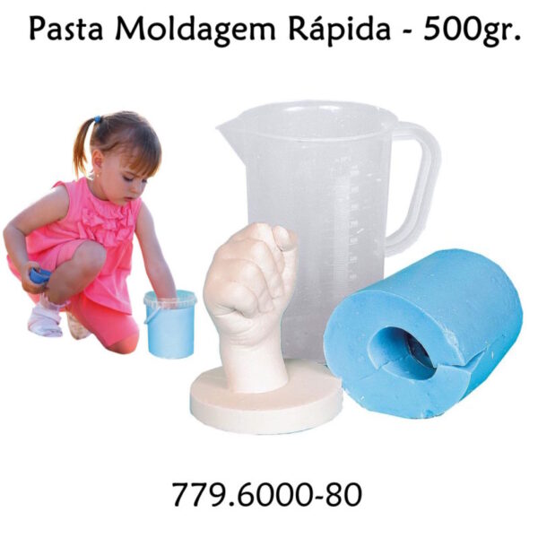 Pasta de Moldagem Rápida 500gr.