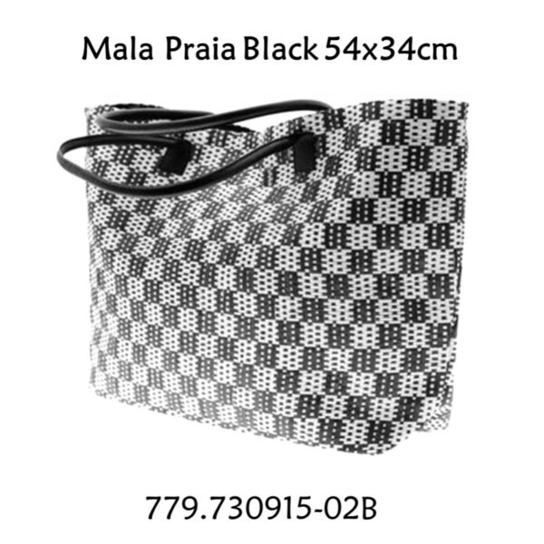 Mala Praia Black 54x34cm