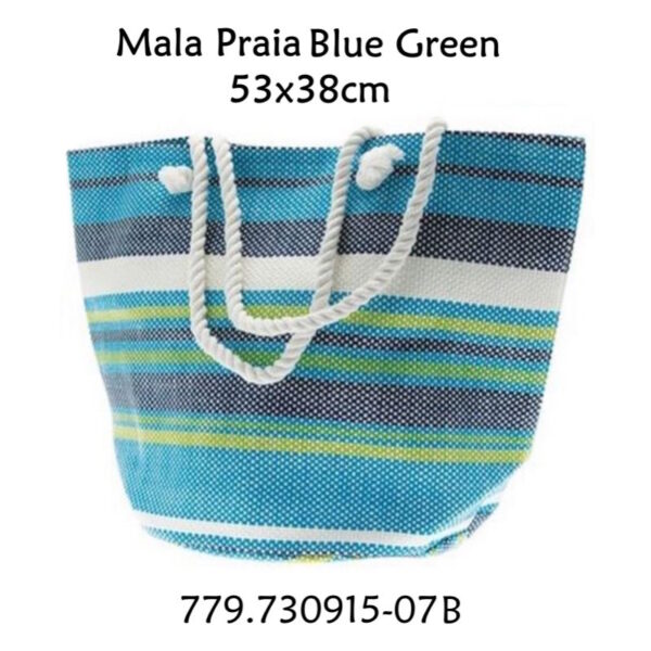 Mala Praia Blue/Green 53x38cm