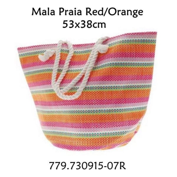 Mala Praia Red/Orange  53x38cm