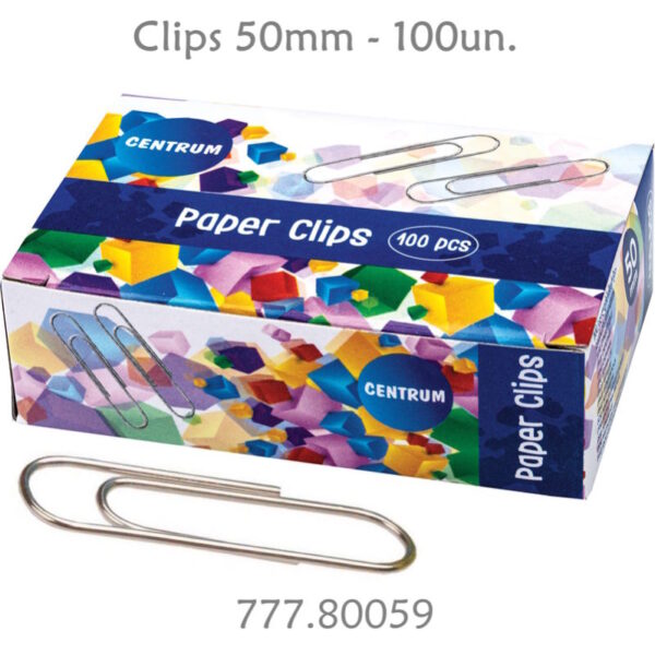 Clips Centrum 50mm - 100un.