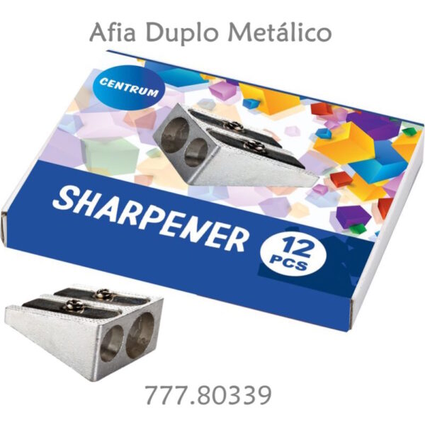 Afia Duplo Metálico Centrum 12un.