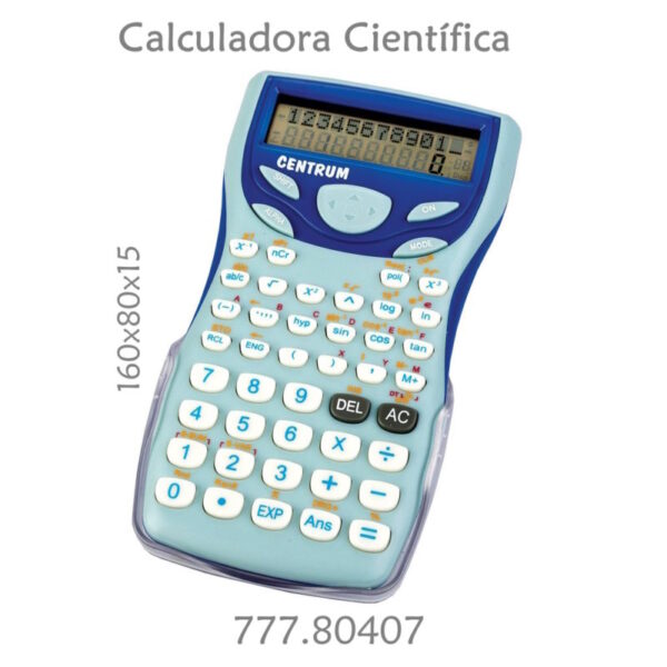 Calculadora Científica Centrum 160x80x15
