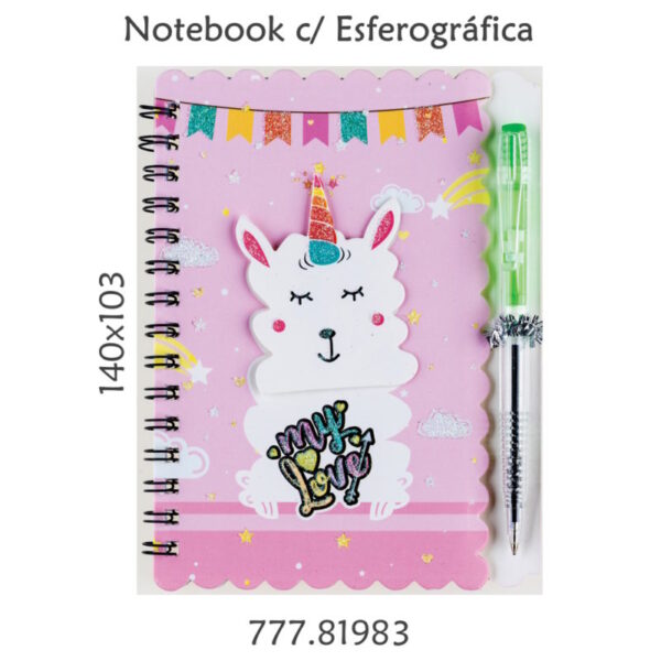 Notebook c/ Esferográfica Centrum 140x103