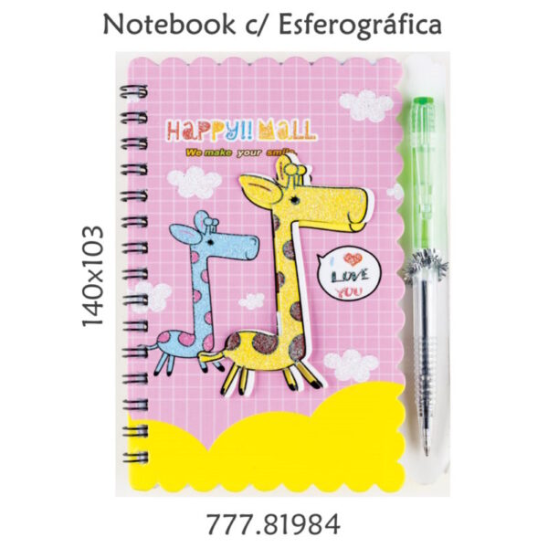 Notebook c/ Esferográfica Centrum 140x103