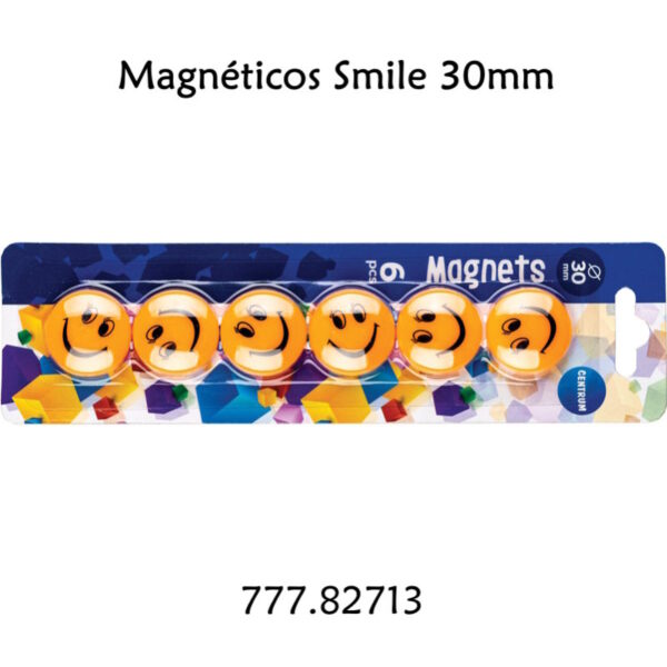 Magnéticos Smile Centrum 30mm 6un.