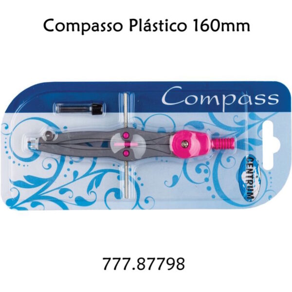 Compasso Plástico 160mm Centrum