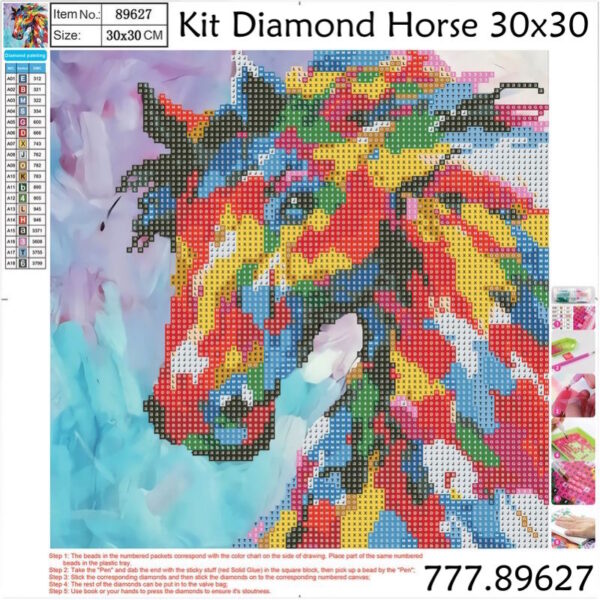 Kit Tela p/ Pintura Centrum 30x30cm